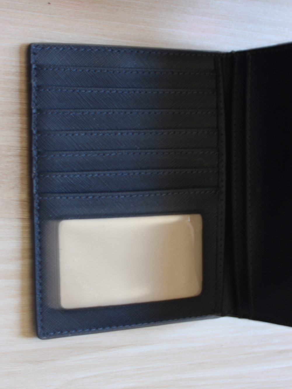 Michael Kors Men's Black Signature Passport Holder - Picture 4 of 5